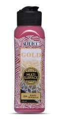 Gold Multi Surface Saten Akrilik Boya - 140ml - 234 Bordo