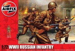 Maket Figür 1:72 Russian Infantry N:01717