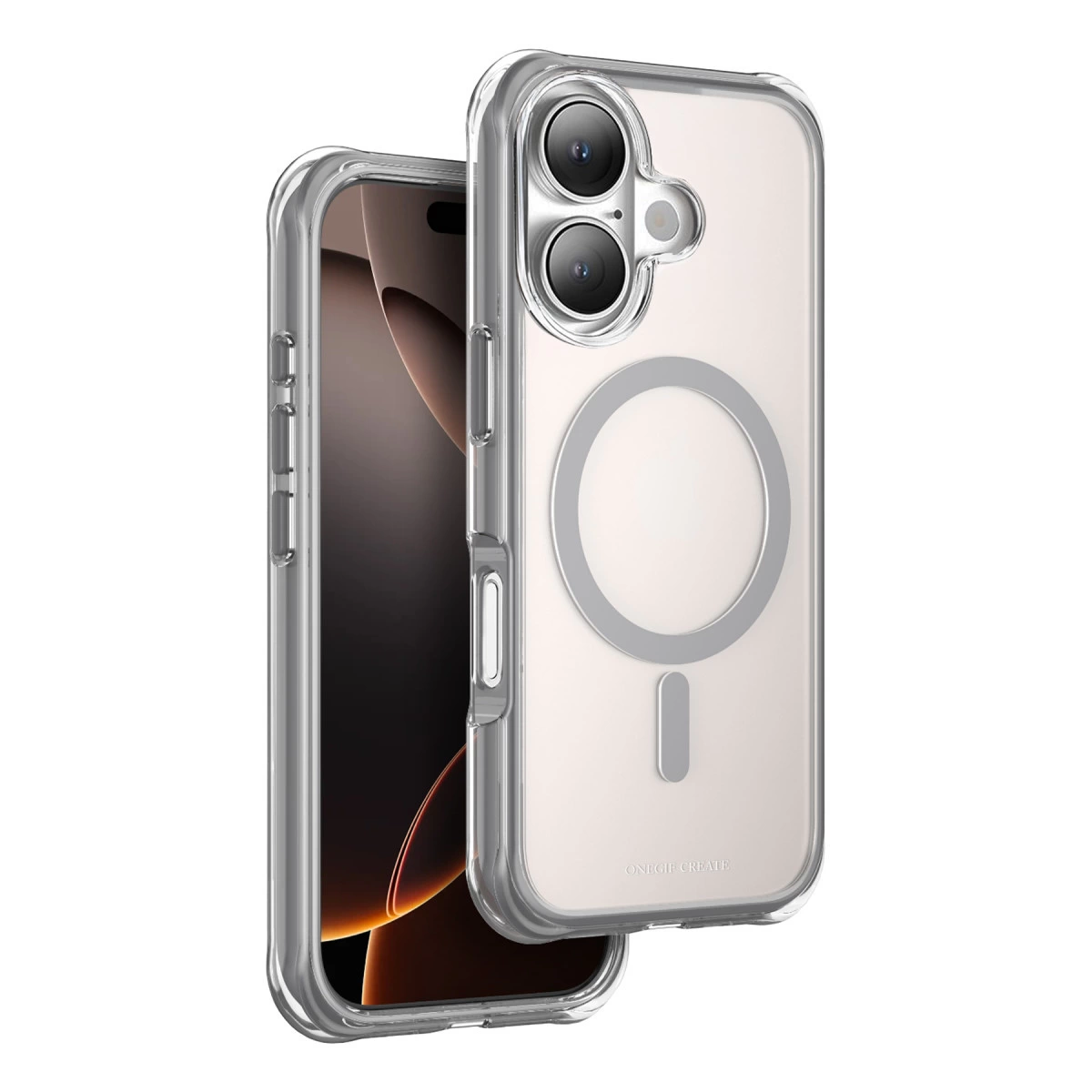 Onegif  İphone 16 Hulk Magsafe Kapak - Titan Gri