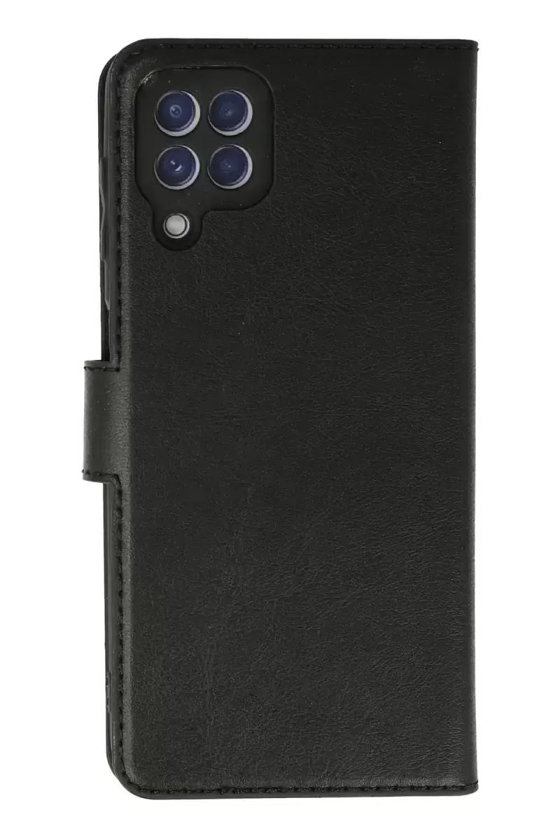 Newface Samsung Galaxy A22 Kılıf Trend S Plus Kapaklı Kılıf - Siyah