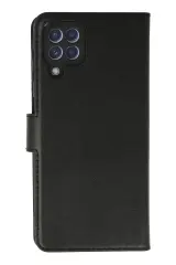 Newface Samsung Galaxy A22 Kılıf Trend S Plus Kapaklı Kılıf - Siyah