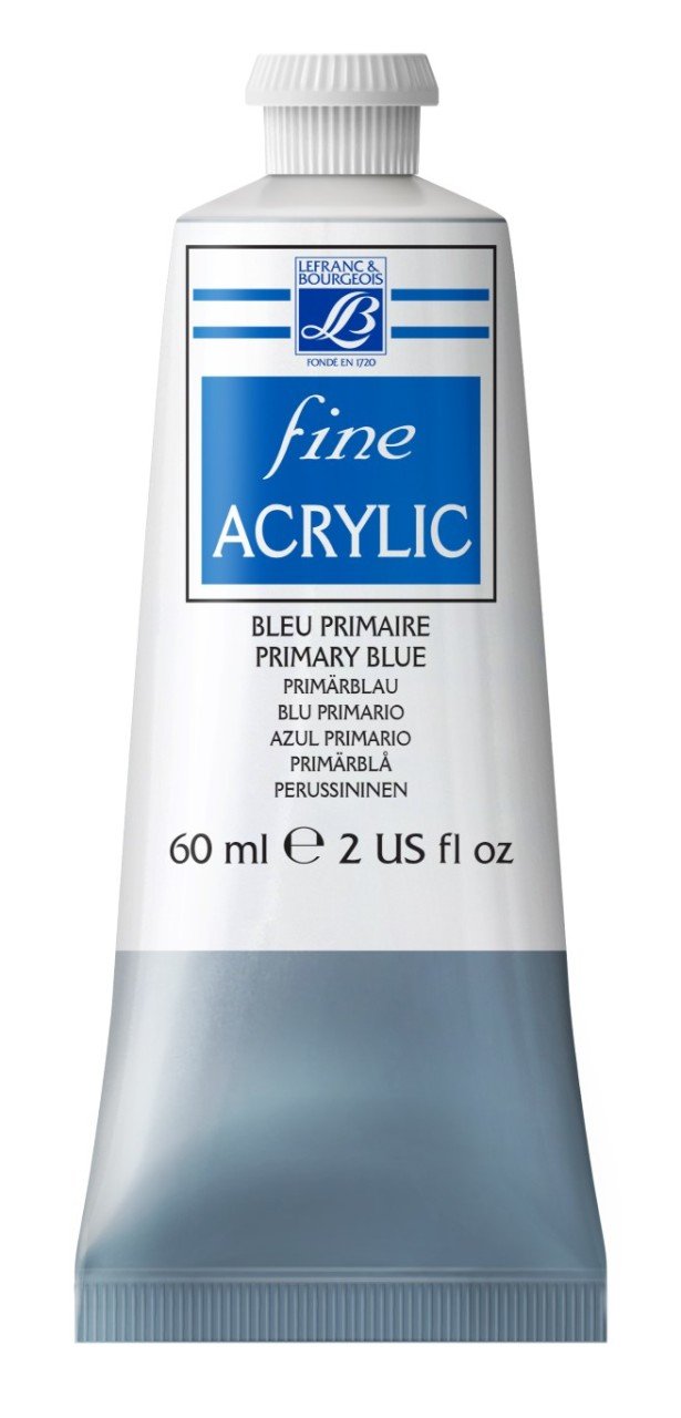 Fine Akrilik Boya 60ml N:063 Primary Blue
