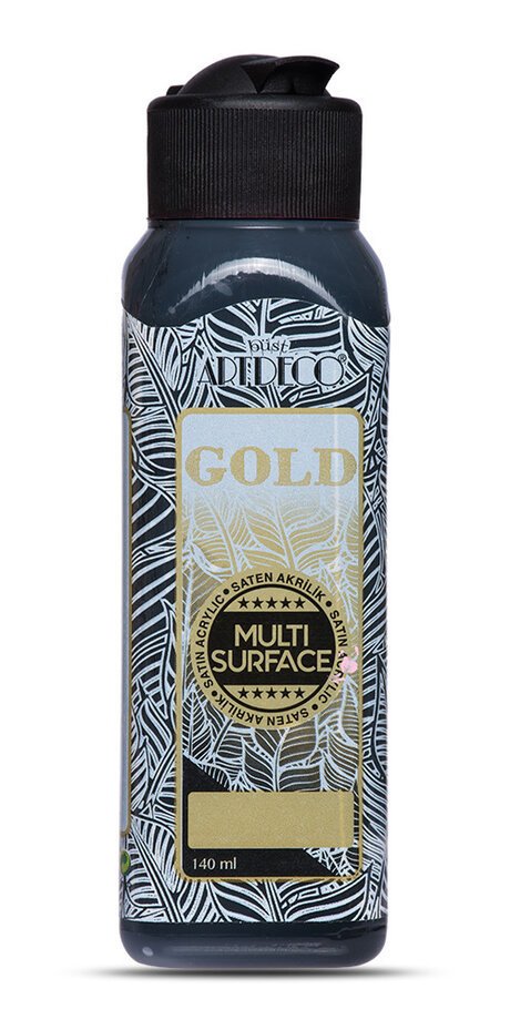 Gold Multi Surface Saten Akrilik Boya - 140ml - 360 Siyah