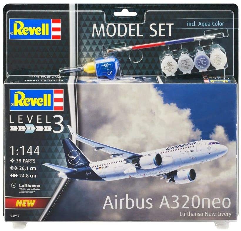Airbus A320 Neo Boyalı Set - 1:144 - 63942