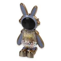 Astro Stand Tavşan Astronot - Açık Mavi