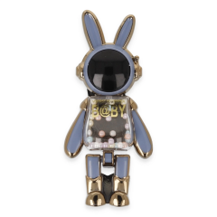 Astro Stand Tavşan Astronot - Açık Mavi