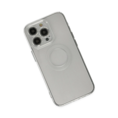 İphone 13 Pro Kılıf Santa Lens Silikon - Şeffaf