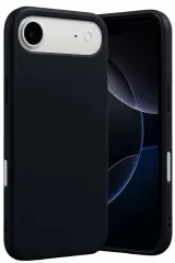 Newface Apple İphone 17 Air Nano İçi Kadife Silikon - Siyah