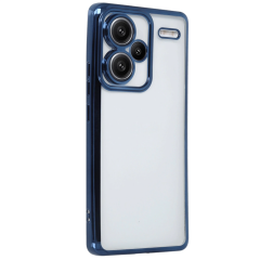 Xiaomi Redmi Note 13 Pro Plus Kılıf Razer Lensli Silikon - Lacivert