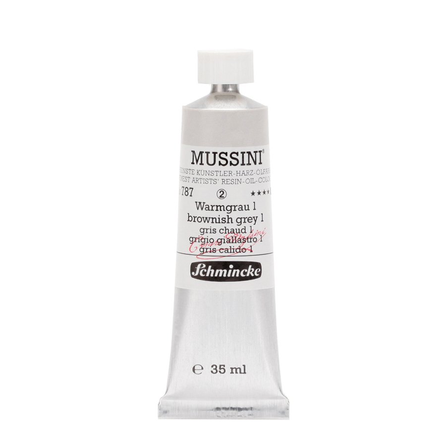 Mussini Yağlı Boya 35ml. Seri 2 N:787 Brownish Grey 1