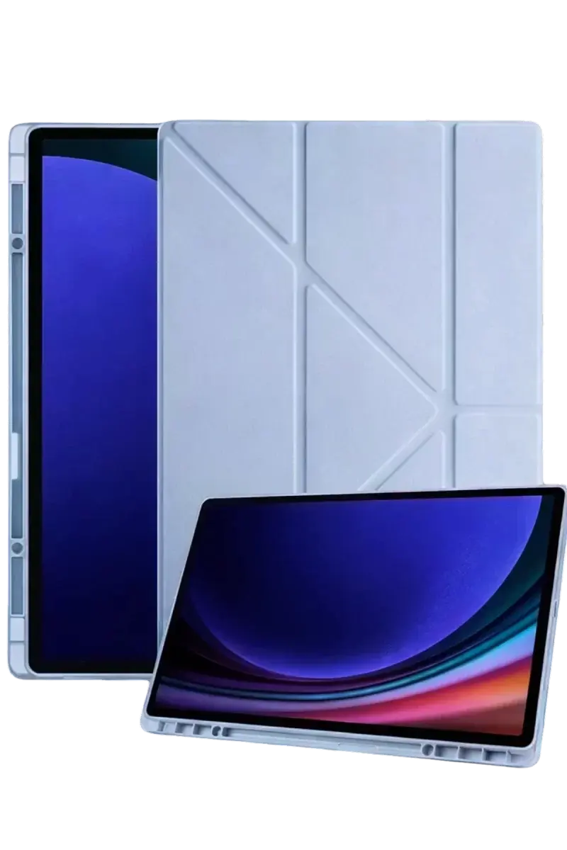 Newface Samsung Galaxy Tab A11 Kalemlikli Mars Tablet Kılıfı - Mavi