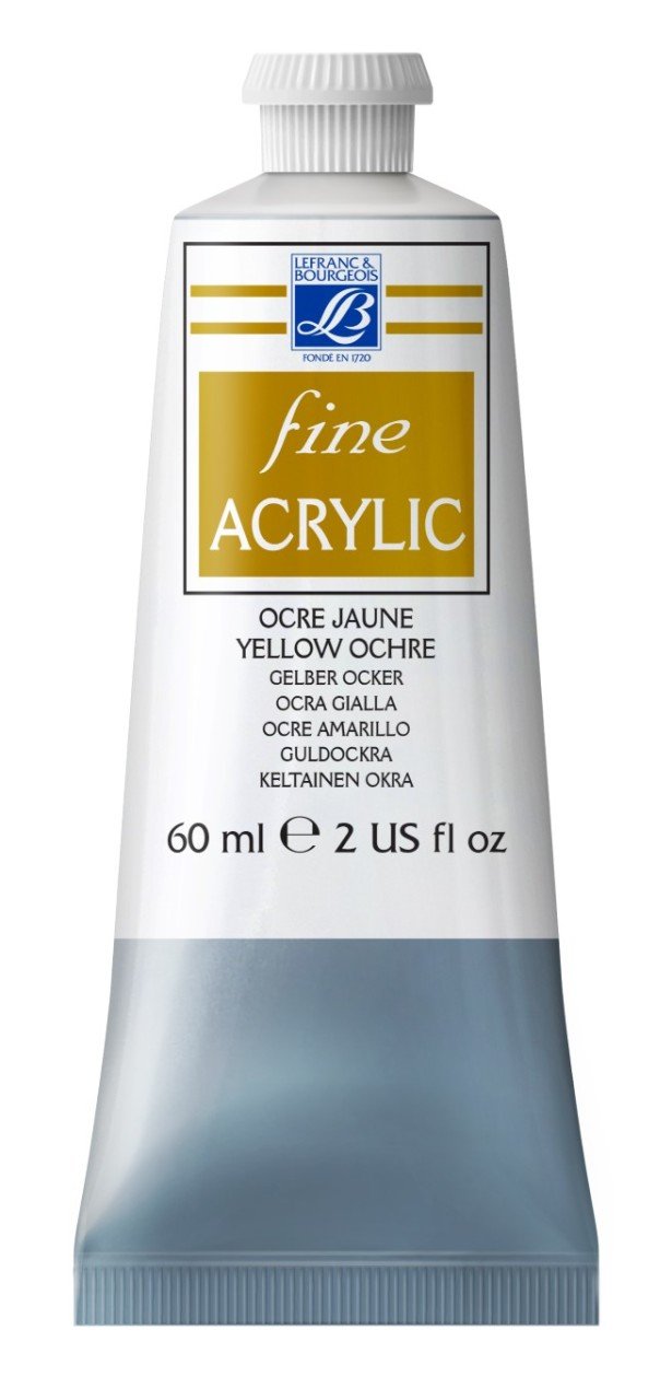 Fine Akrilik Boya 60ml N:302 Yellow Ochre