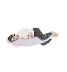 Sevi Bebe Anne Bebek Minderi Gri Puantiyeli