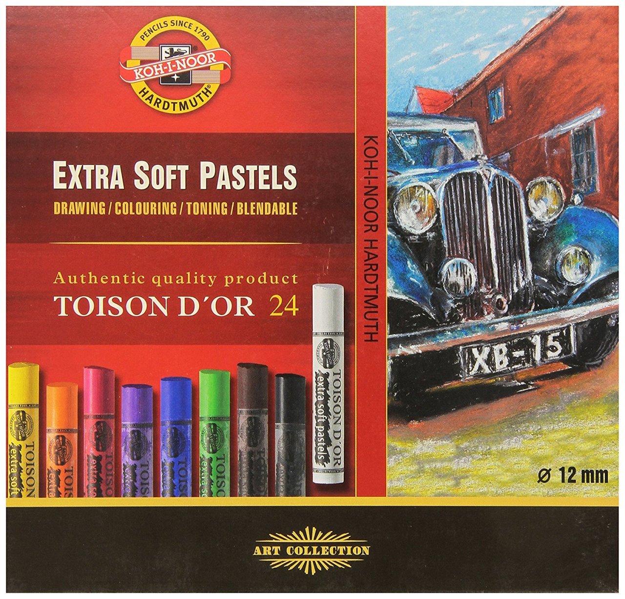 Toison D'or Extra Soft Pastel 24'lü N:8554