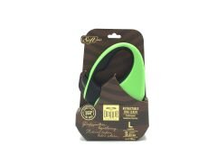Doggie Soft Seri Otomatik Makaralı Gezdirme Tasması 50 kg / 5 M Yeşil