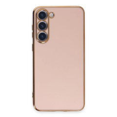 Samsung Galaxy S23 Kılıf Volet Silikon - Pembe