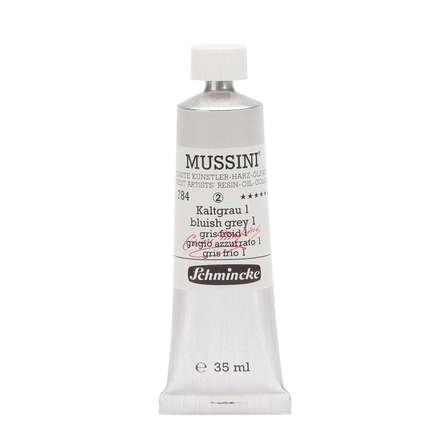 Mussini Yağlı Boya 35ml. Seri 2 N:784 Bluish Grey 1