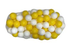 Jusso Havuz Topu 6cm 50Li - Sarı Beyaz