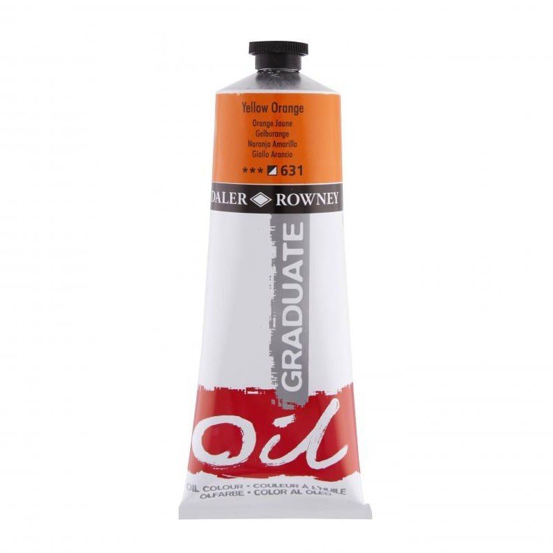 Graduate Yağlı Boya - Yellow Orange - 200ml - N.631