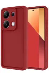 Newface Xiaomi Redmi Note 13 Pro 4g Kılıf Viera Silikon - Kırmızı
