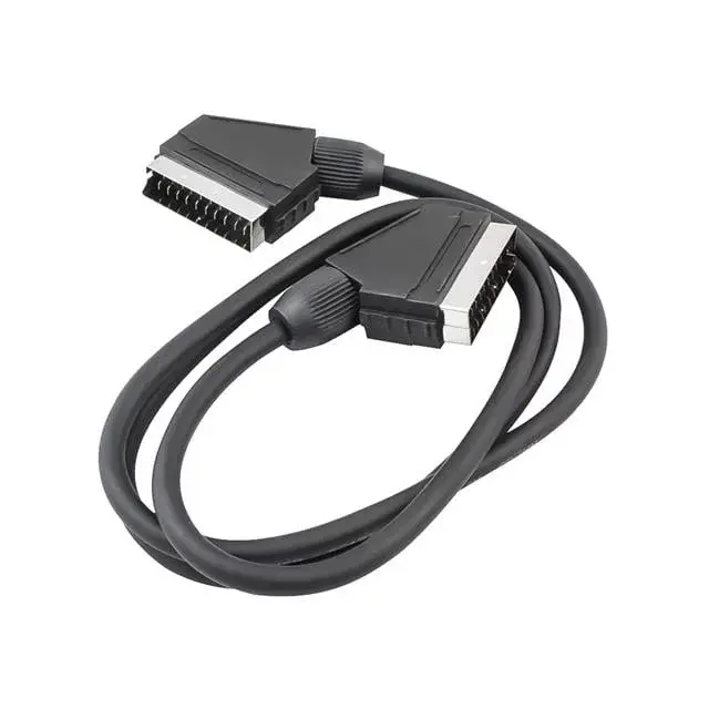 Powermaster Scart Scart 3 Metre Siyah Kablo