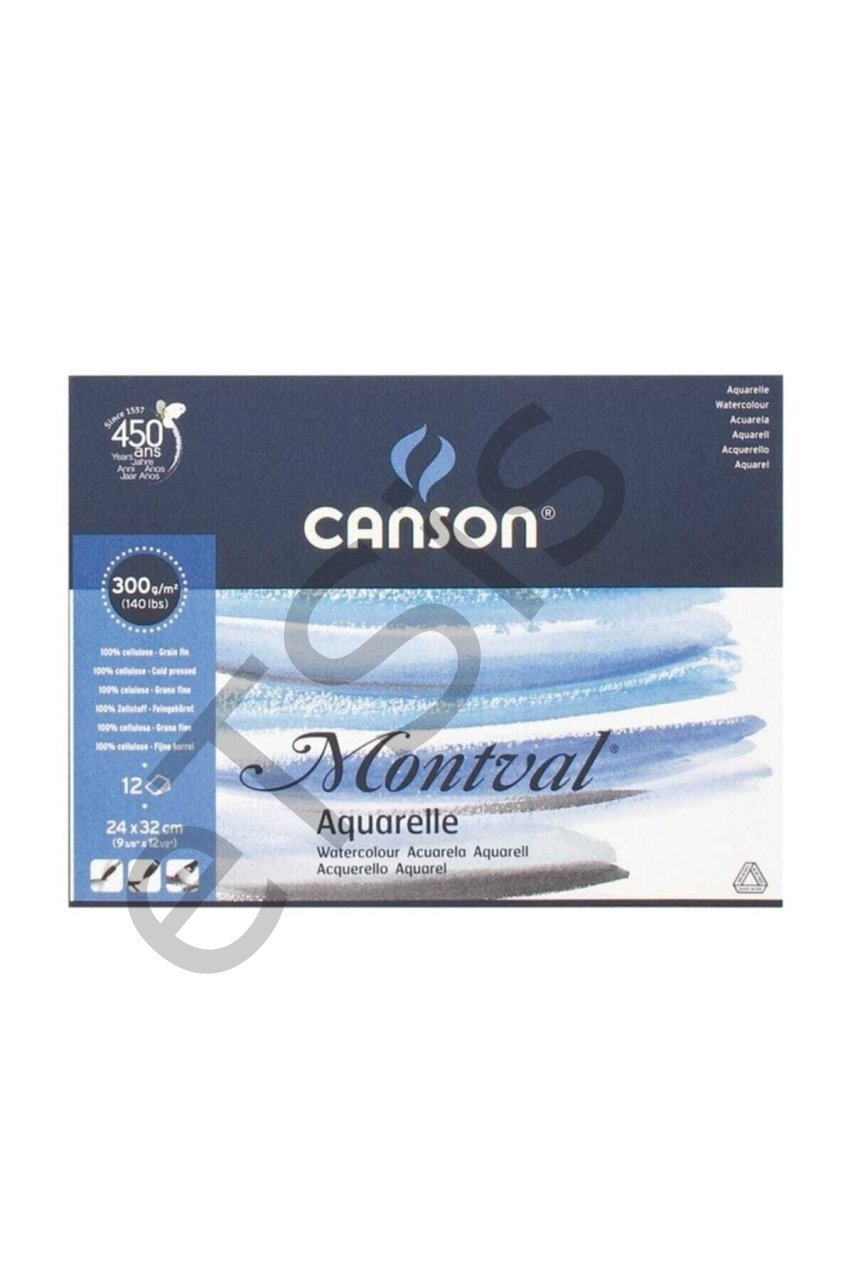 Montval Suluboya Defteri 300gr 24x32 12 Sayfa