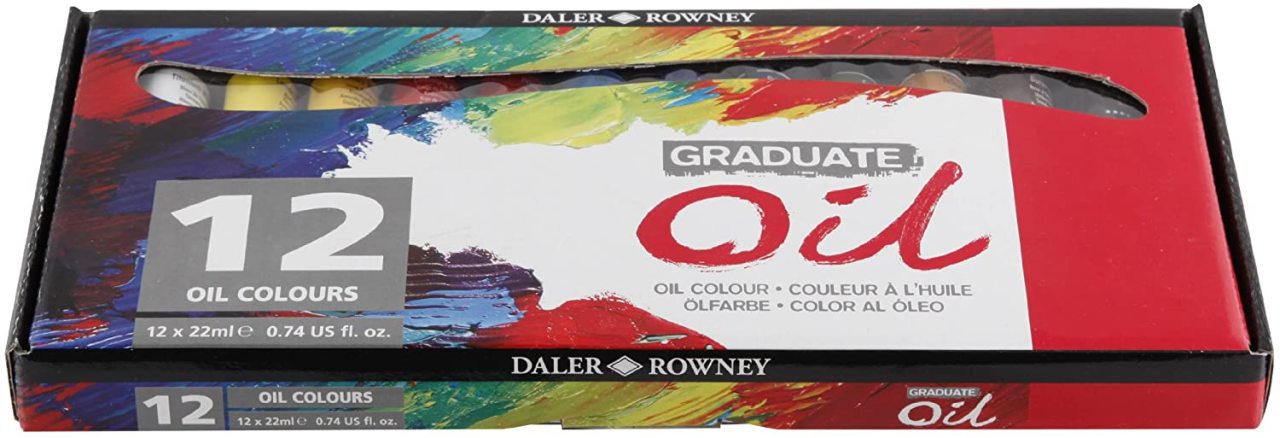 Graduate Yağlı Boya Seti 12x22ml