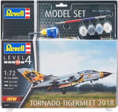 Boyalı Set Askeri Uçak 1:72 Tornada Tigermeet 2018