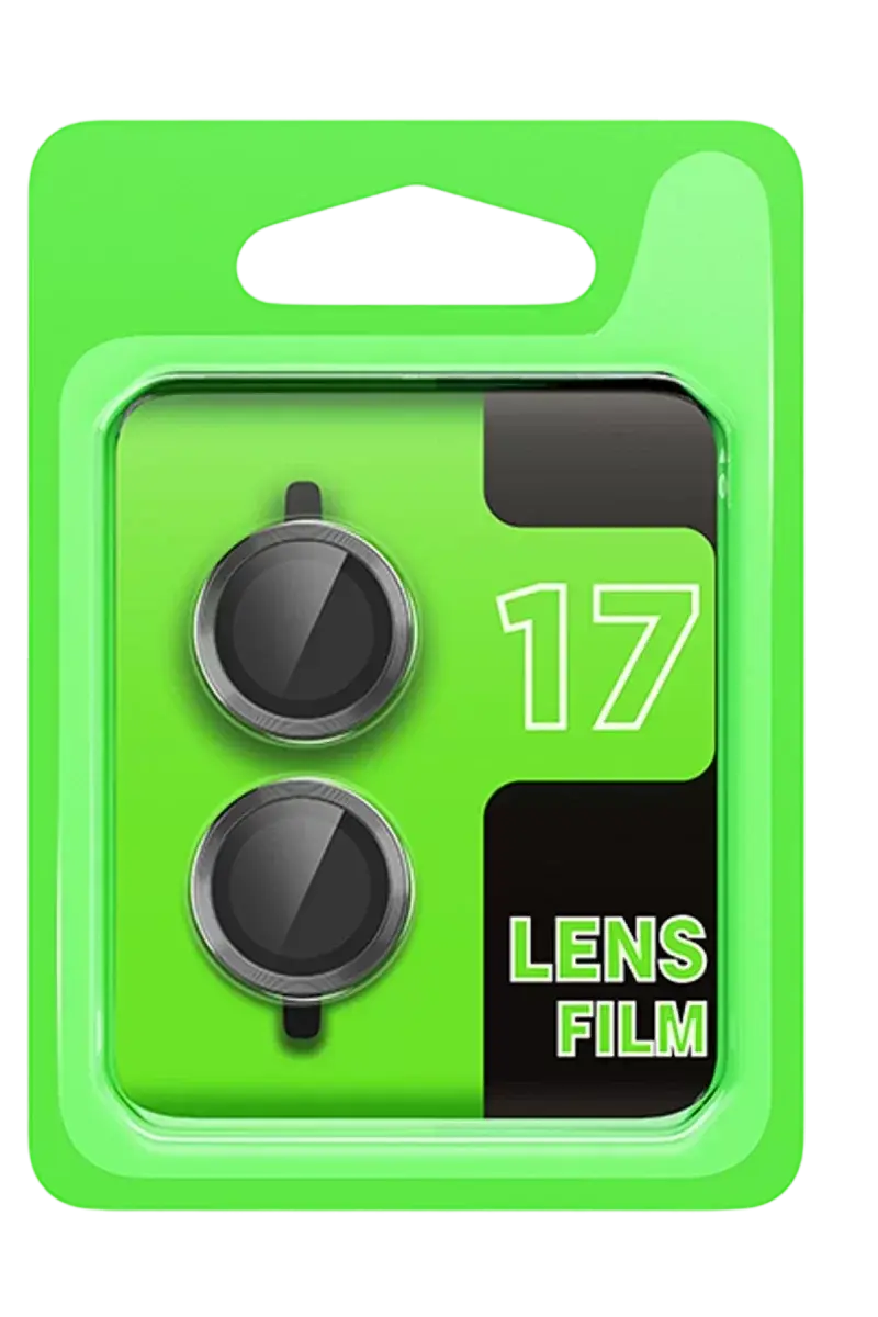 Newface Apple İphone 17 Raze Metal Kamera Lens - Gri