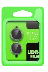 Newface Apple İphone 17 Raze Metal Kamera Lens - Gri