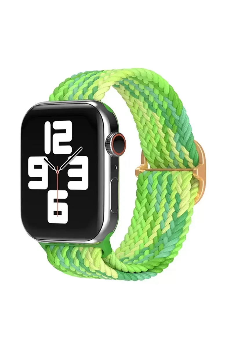 Newface Apple Watch 42mm Star Kordon - Turkuaz-yeşil