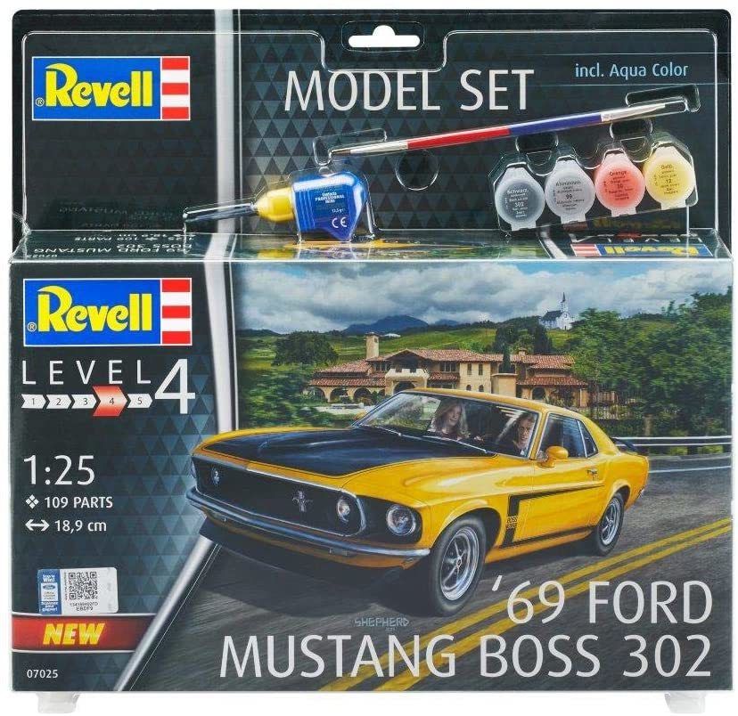 Maket 69 Mustang Ford Boss 302