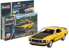 Maket 69 Mustang Ford Boss 302