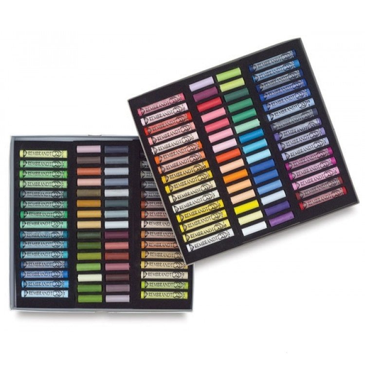 Rembrandt Soft Pastel Boya 120'li (60 Tam + 60 Yarım)