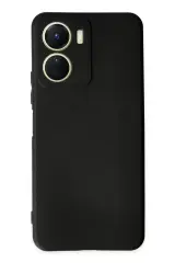 Newface Vivo Y16 Kılıf First Silikon - Siyah