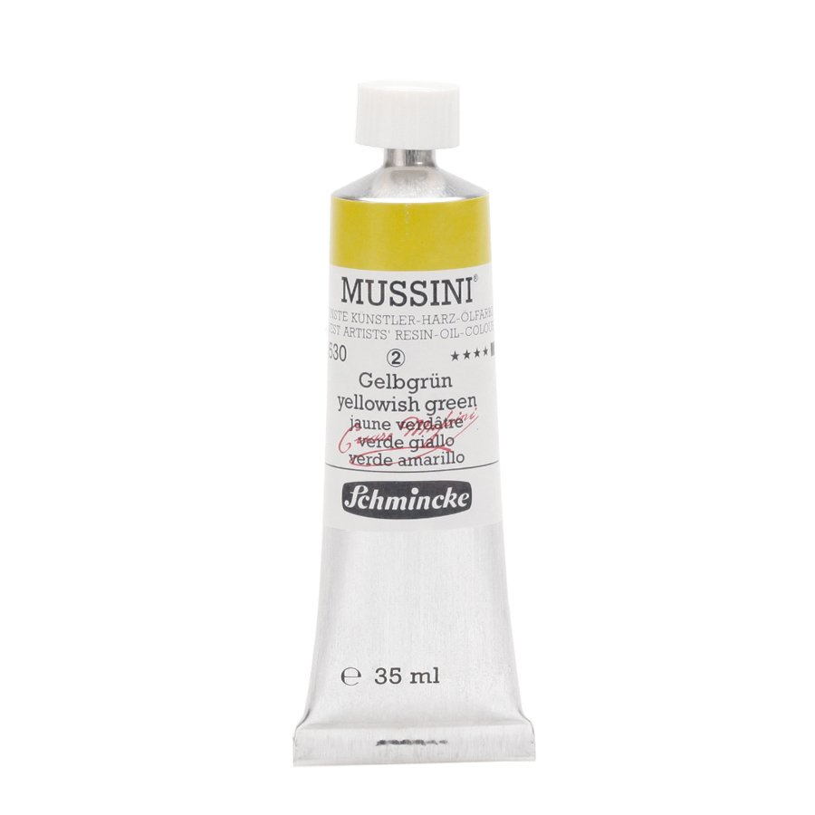 Mussini Yağlı Boya 35ml. Seri 2 N:530 Yellowish Green