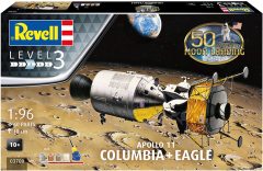 Apollo 11 Columbia & Eagle Boyalı Set - 1:96 - 03700