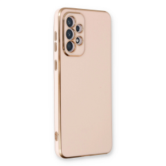 Samsung Galaxy A53 5g Kılıf Volet Silikon - Pembe