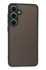 Newface Samsung Galaxy S24 Kılıf Montreal Silikon Kapak - Yeşil