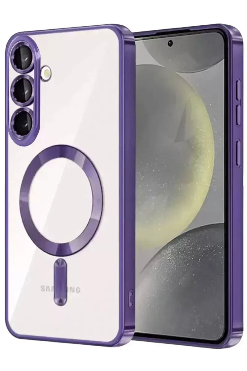 Newface Samsung Galaxy S26 Plus Kross Magneticsafe Kapak - Mor