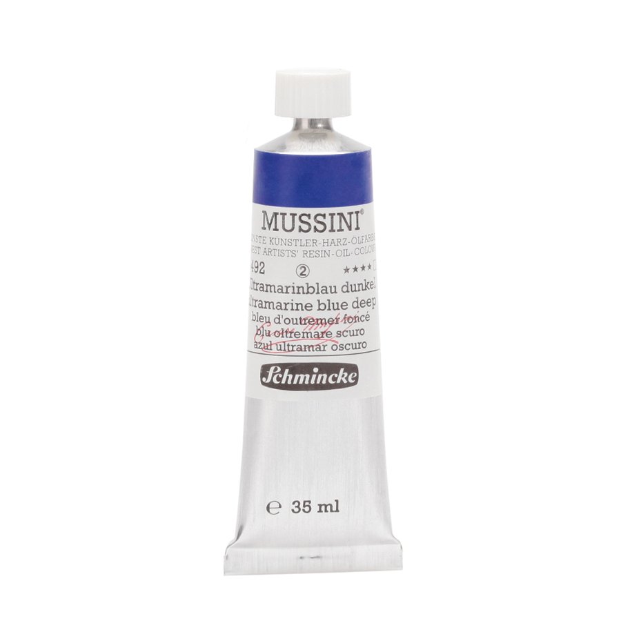 Mussini Yağlı Boya 35ml. Seri 2 N:492 Ultramarine Blue Dark