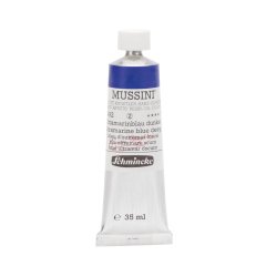 Mussini Yağlı Boya 35ml. Seri 2 N:492 Ultramarine Blue Dark