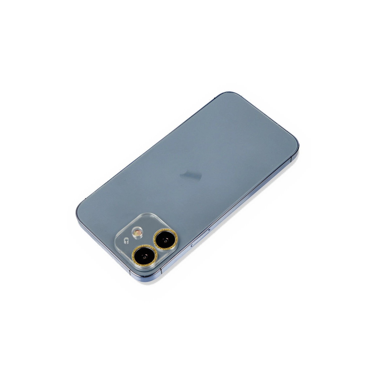 İphone 12 Shine Kamera Lens Koruma Cam - Gold