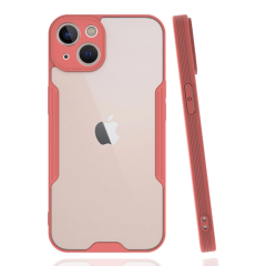İphone 14 Plus Kılıf Platin Silikon - Pembe