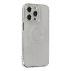 İphone 14 Pro Kılıf Santa Lens Silikon - Şeffaf
