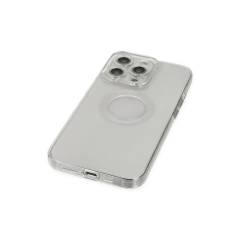 İphone 14 Pro Kılıf Santa Lens Silikon - Şeffaf