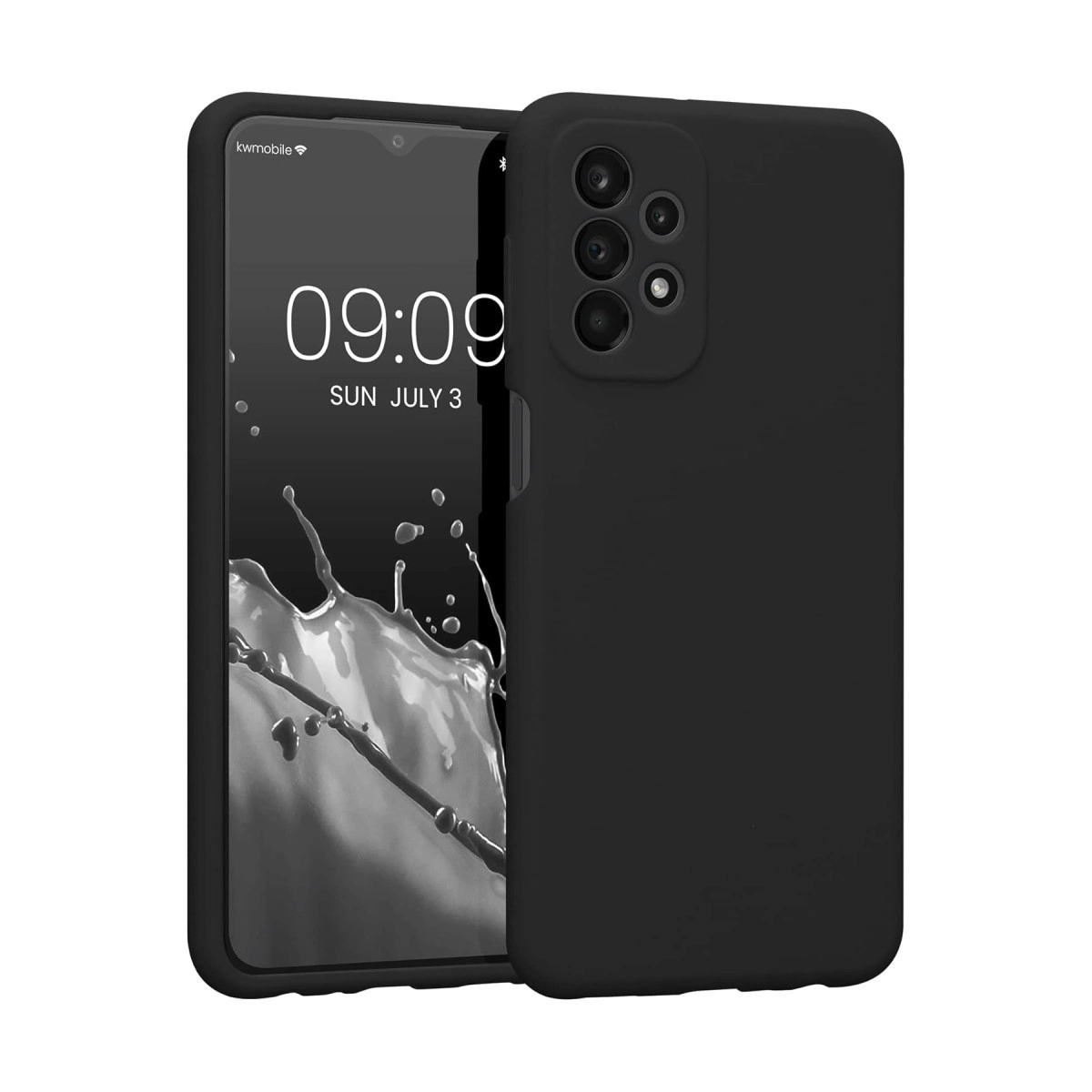 Samsung Galaxy A53 5g Kılıf First Silikon - Siyah