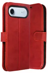Newface Apple İphone 17 Air Trend S Plus Kapaklı Kılıf - Kırmızı