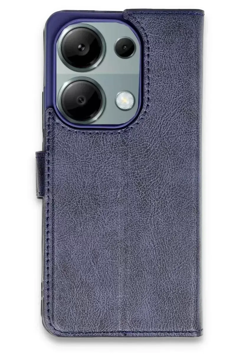 Newface Xiaomi Redmi Note 13 Pro 4g Kılıf Trend S Plus Kapaklı Kılıf - Lacivert