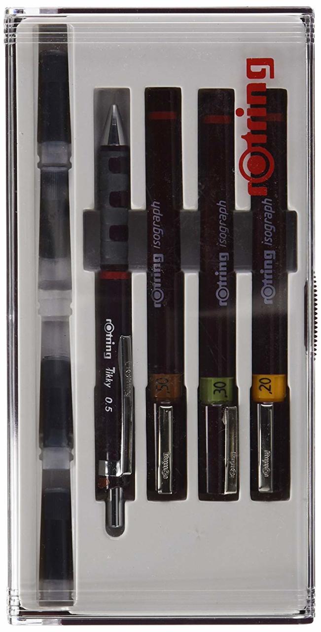 Isograph Rapido Junior Set - 0.2, 0.3, 0.5mm